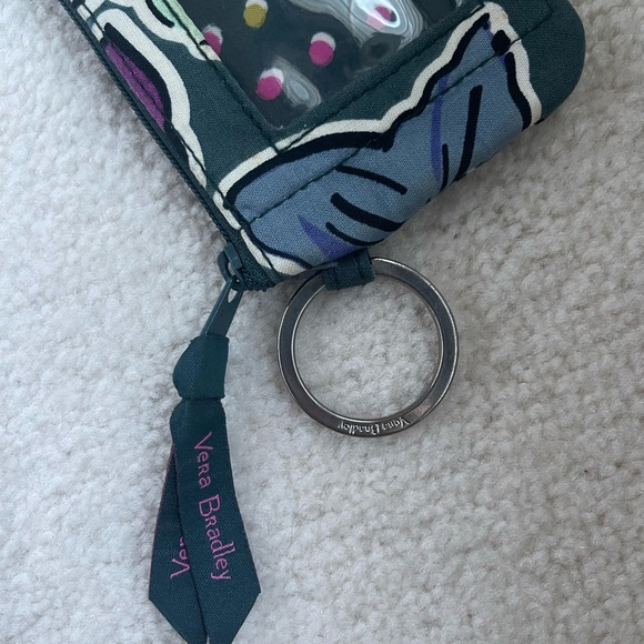Vera Bradley Floral Keychain Wallet - Picture 4 of 4